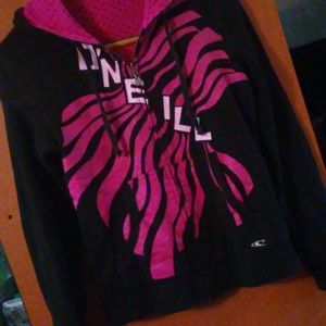 Cute O'Neill zip up hoody size S